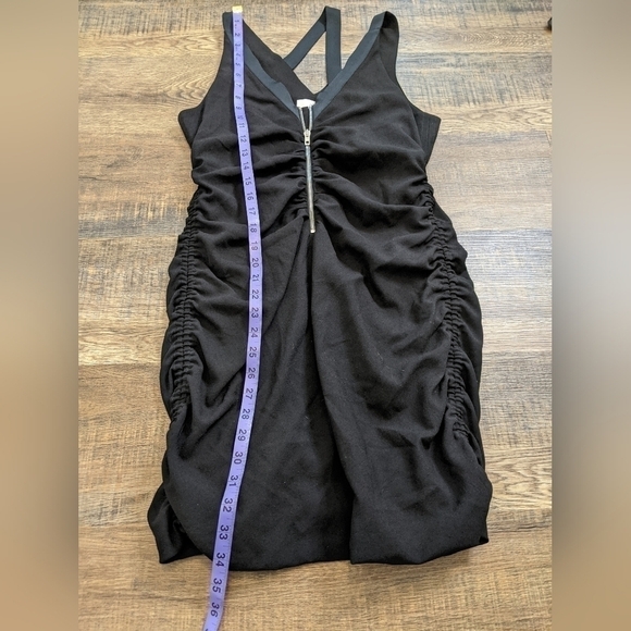 IRO Sloan black midi dress sleeveless - Picture 7 of 9